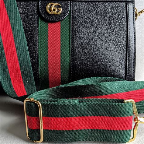 gucci bag red and green stripe|Gucci shoulder bag ophidia.